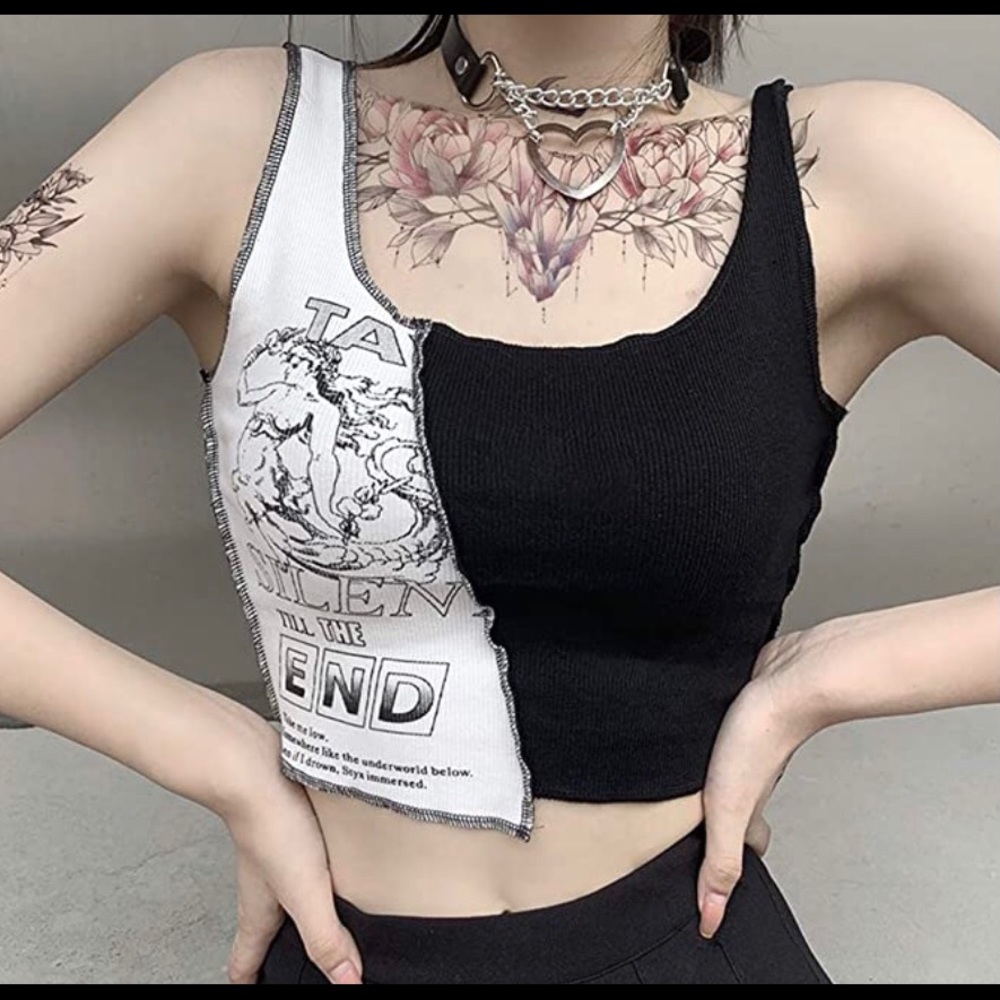 Color Block Tank Top
